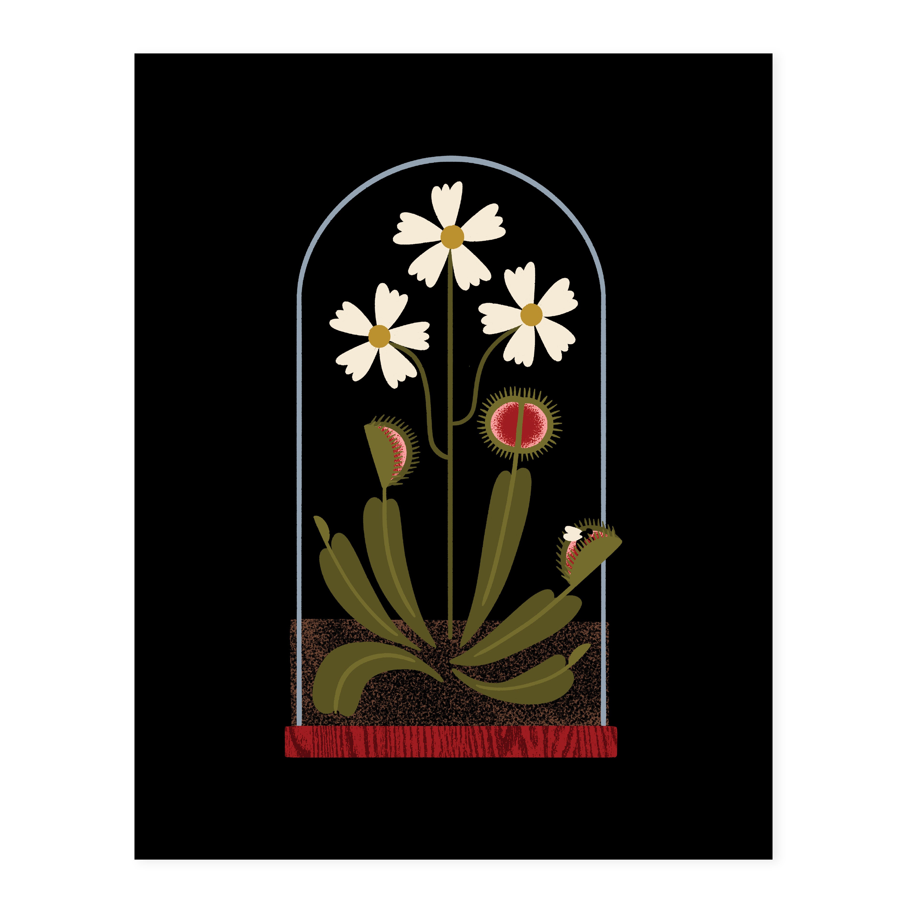 Fly Trap Print