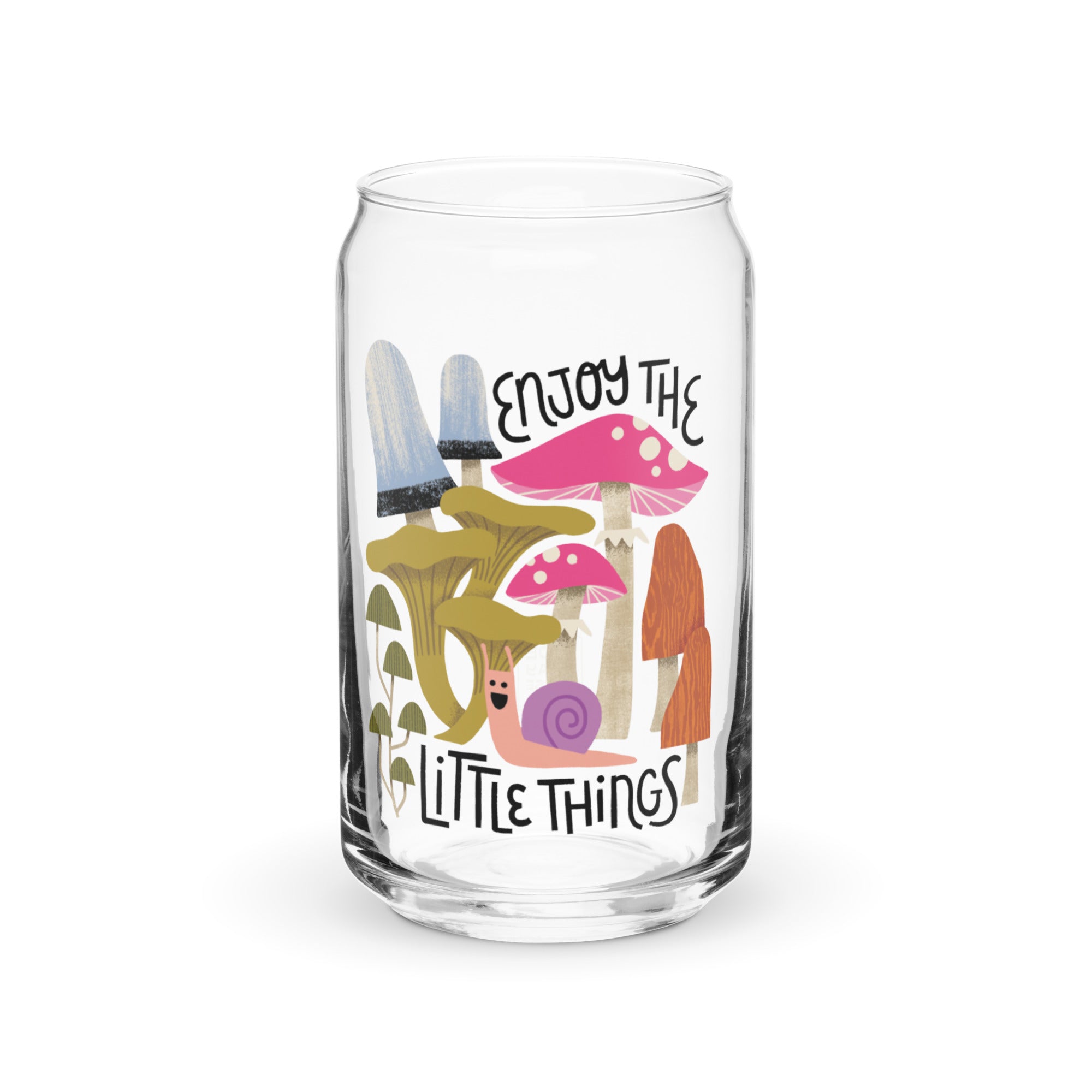 Snail Mushroom Glass