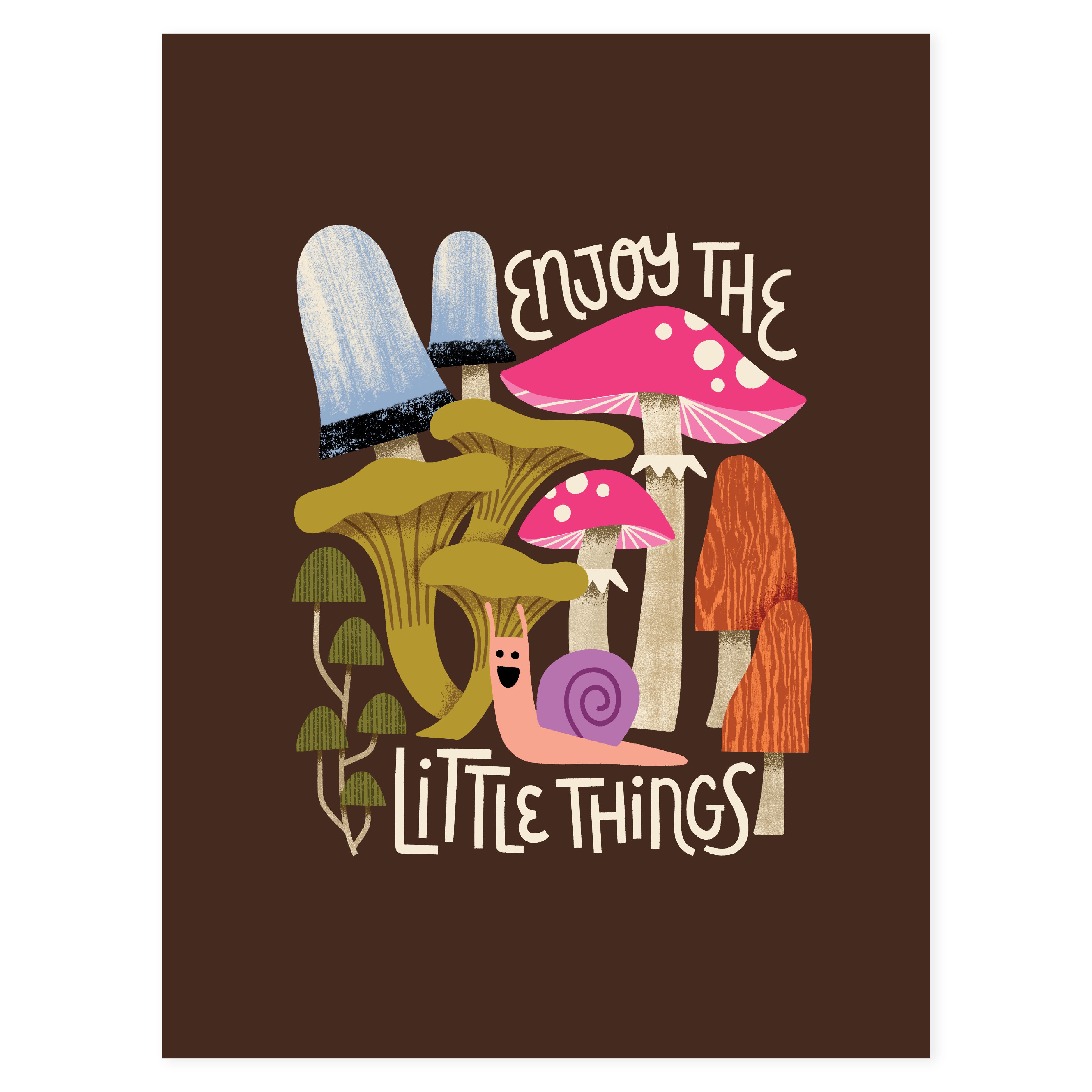 Snail Little Things Print