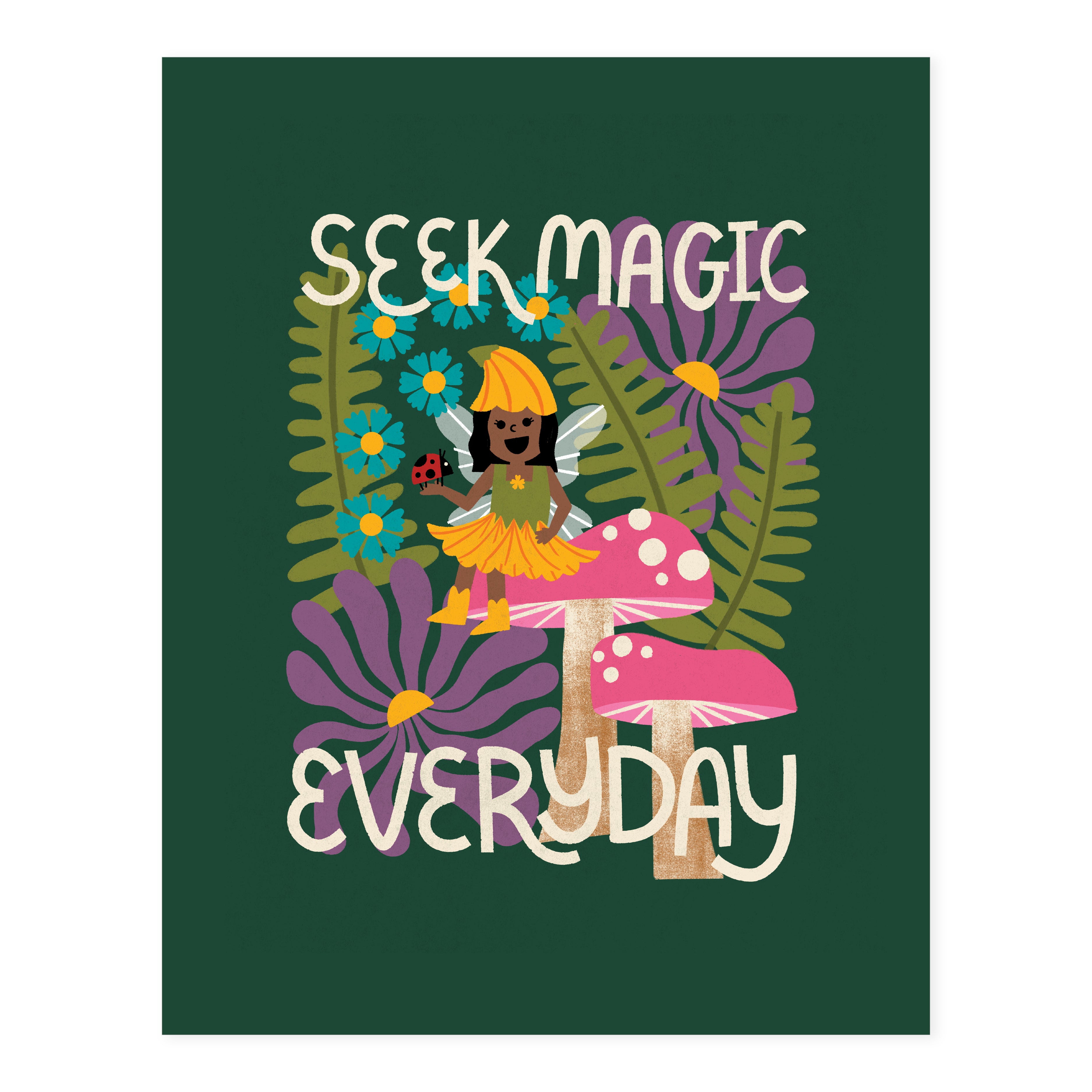 Fairy Seek Magic Everyday Print