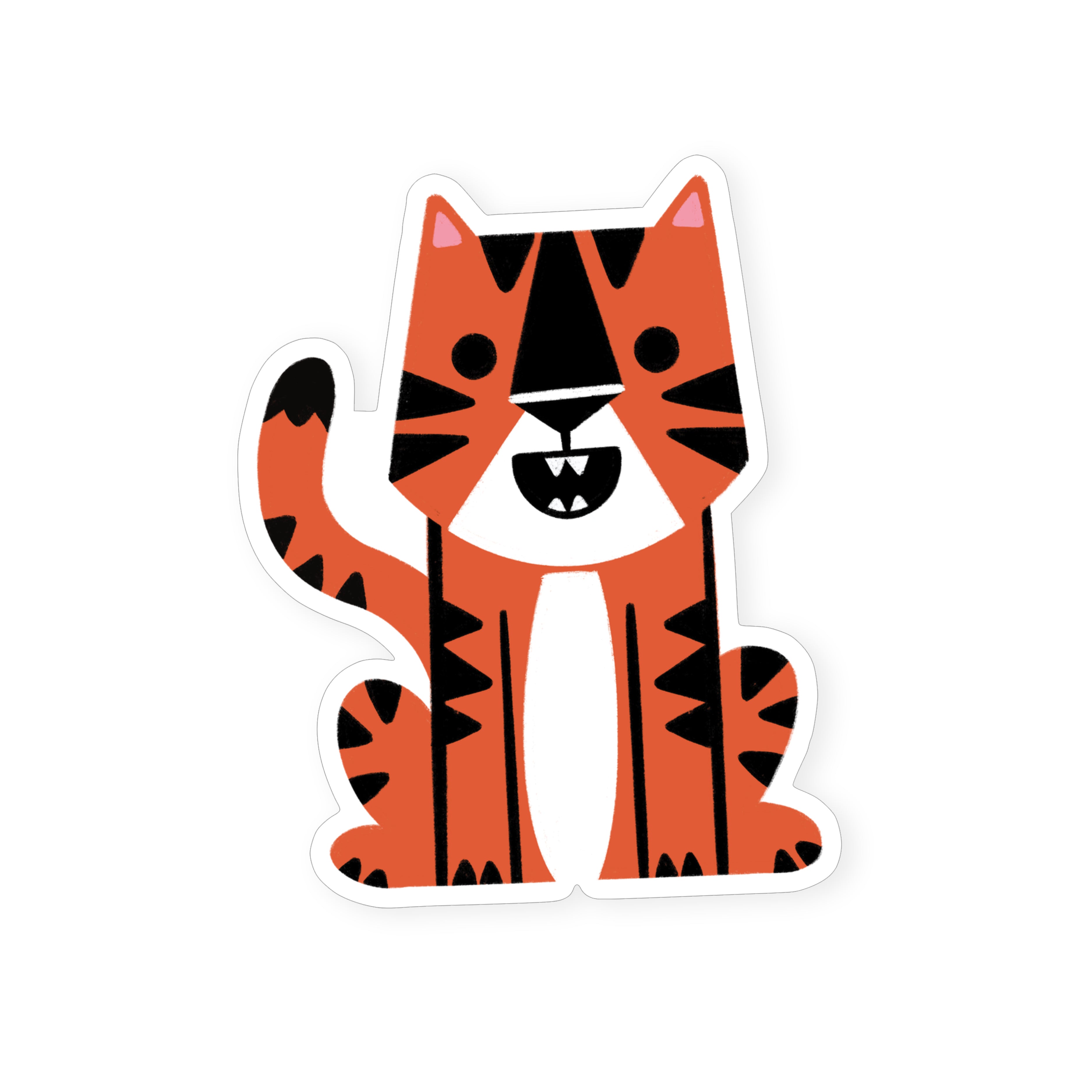 Tiger Sticker