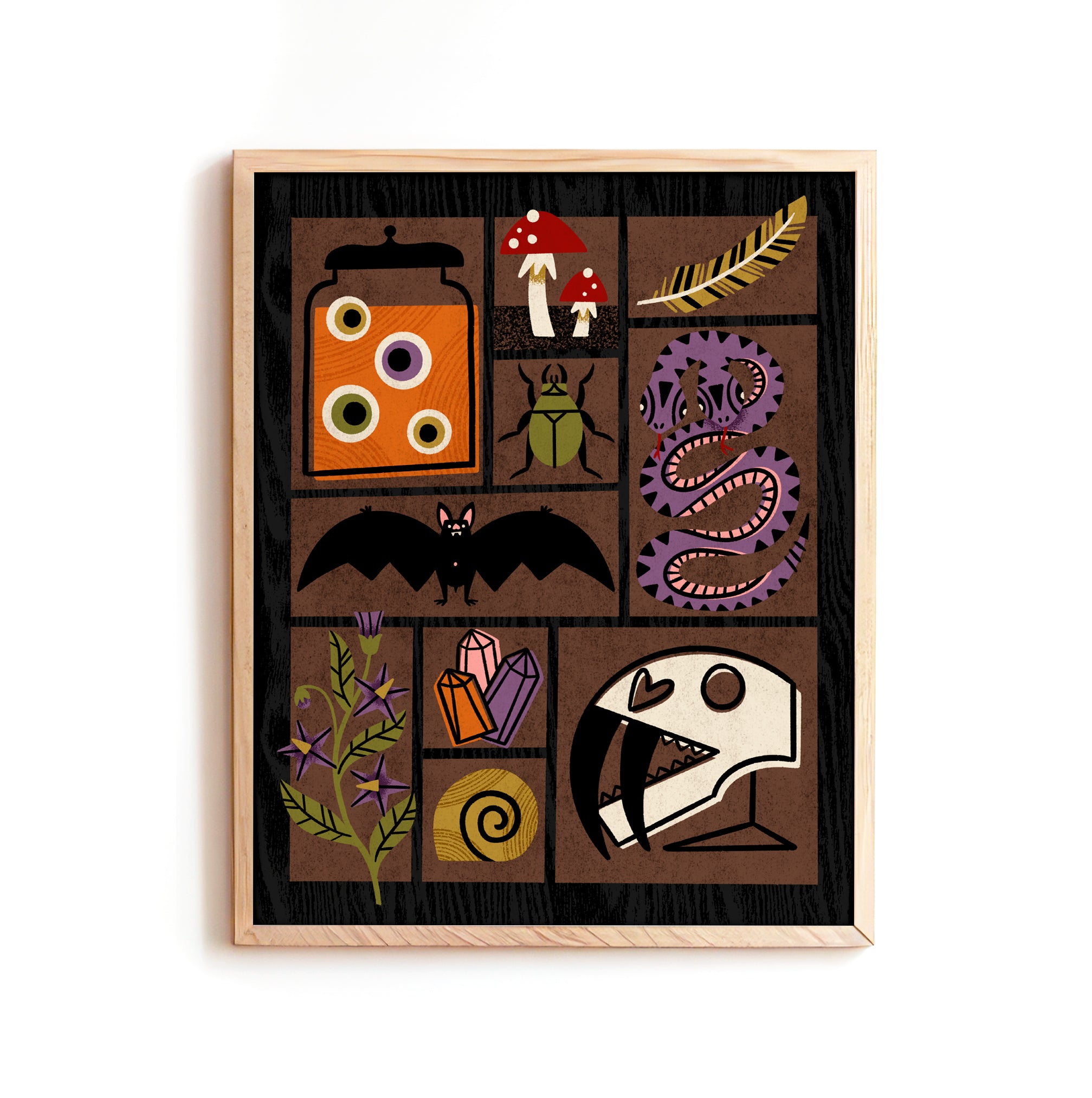 Curiosity Cabinet Print