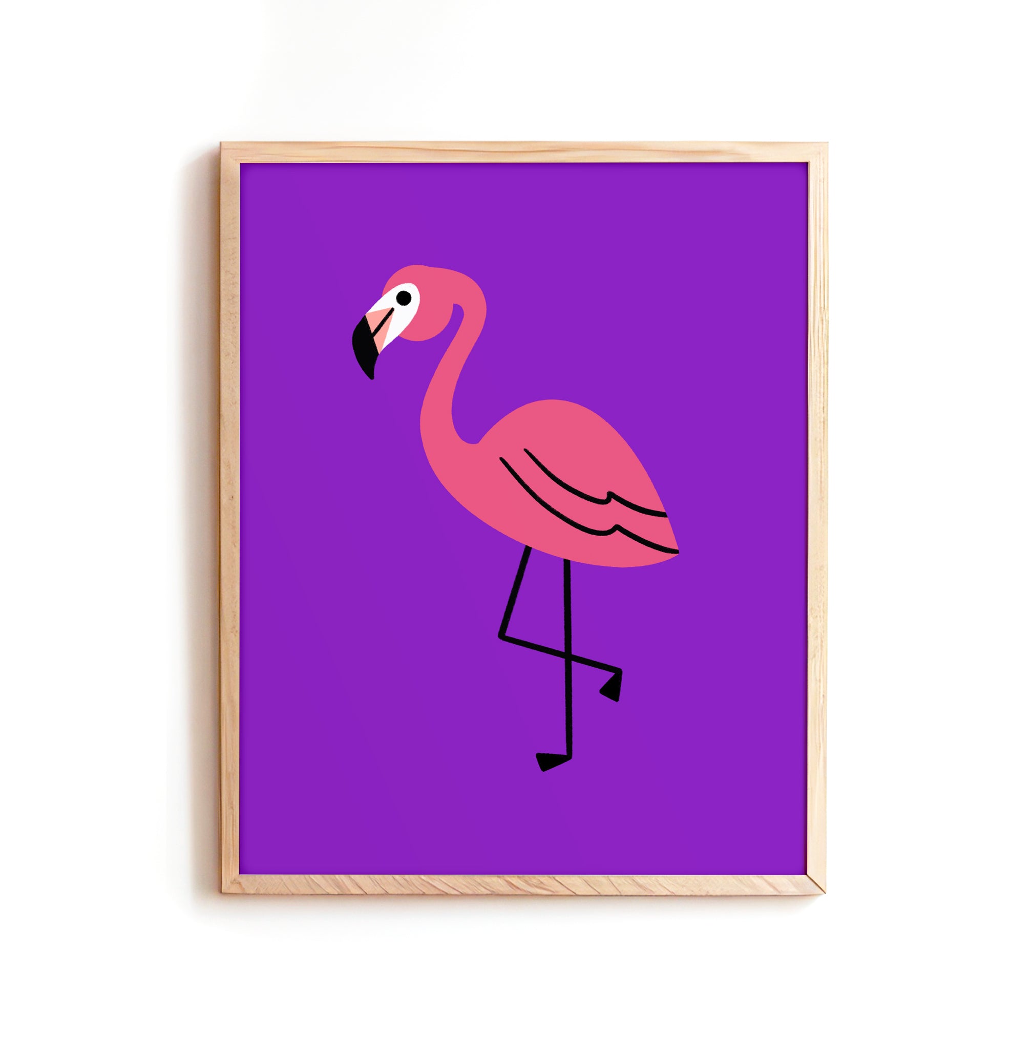 Flamingo Print