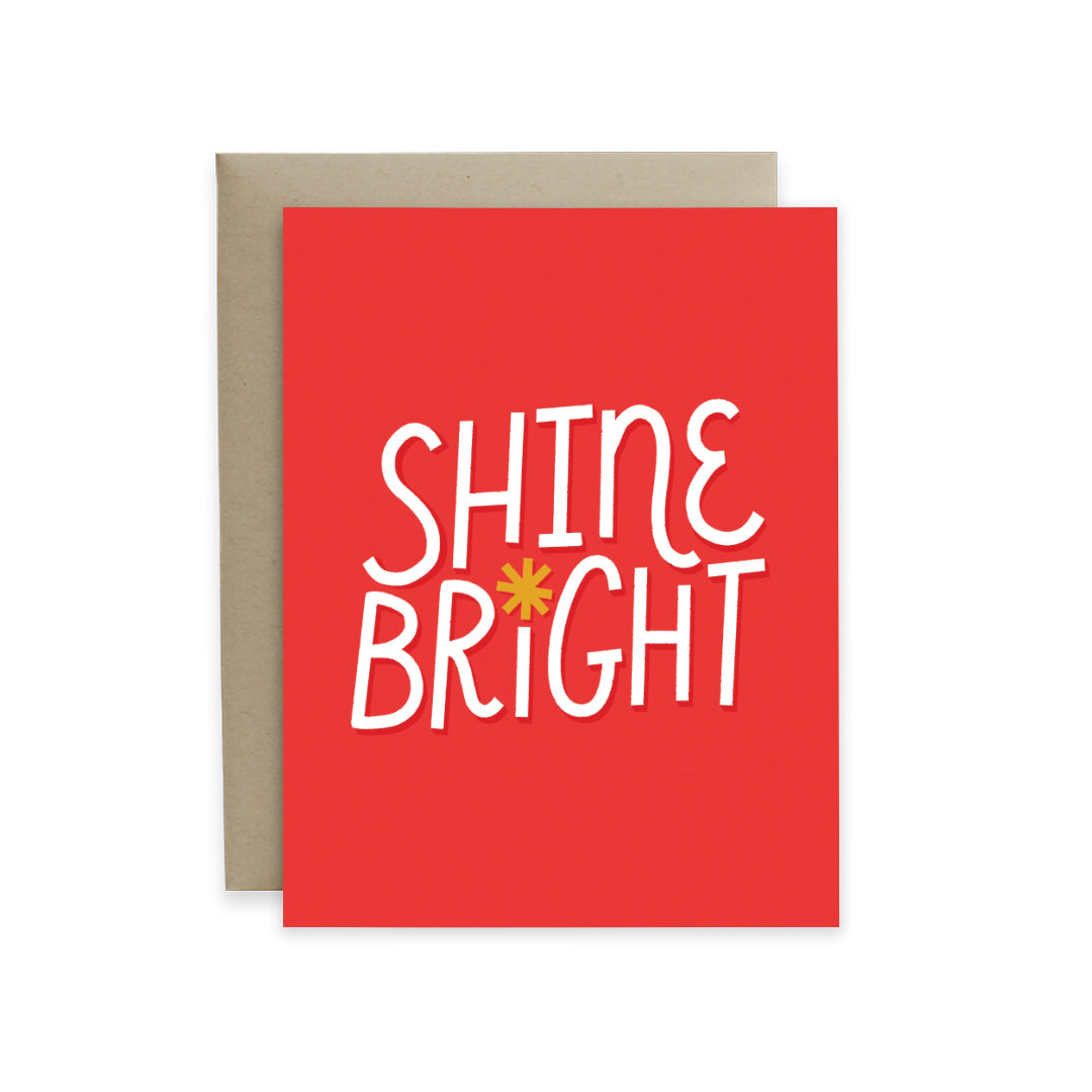 Shine Bright Card, Hideaway House Studio, Katey Stafford