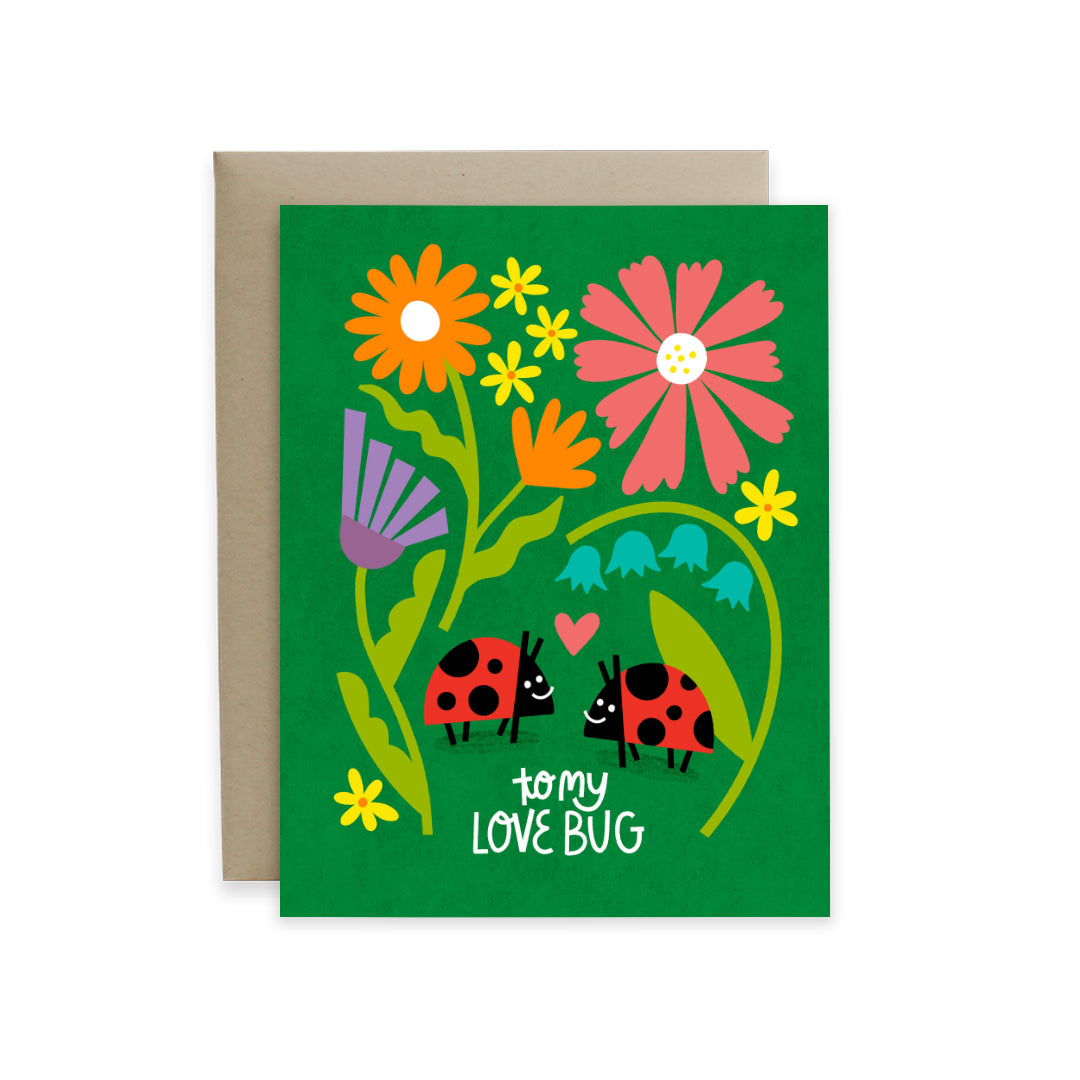 Love Bug Card, Hideaway House Studio